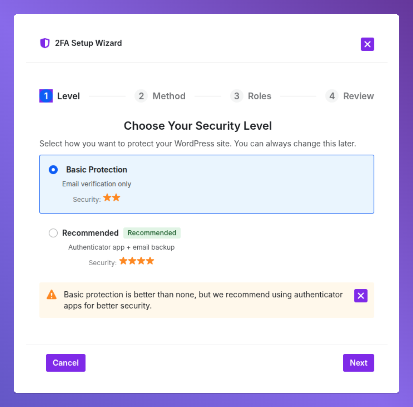 ultimate security setup wizard of 2fa