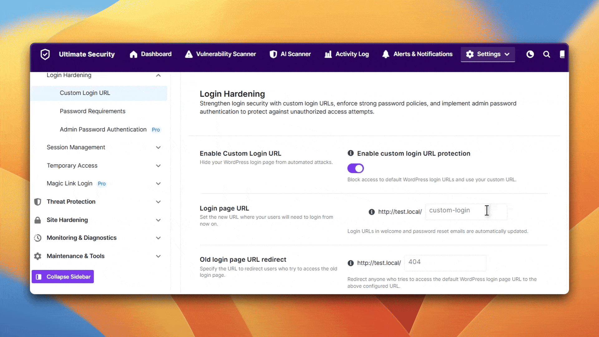 change login url with ultimate security change login url with ultimate security