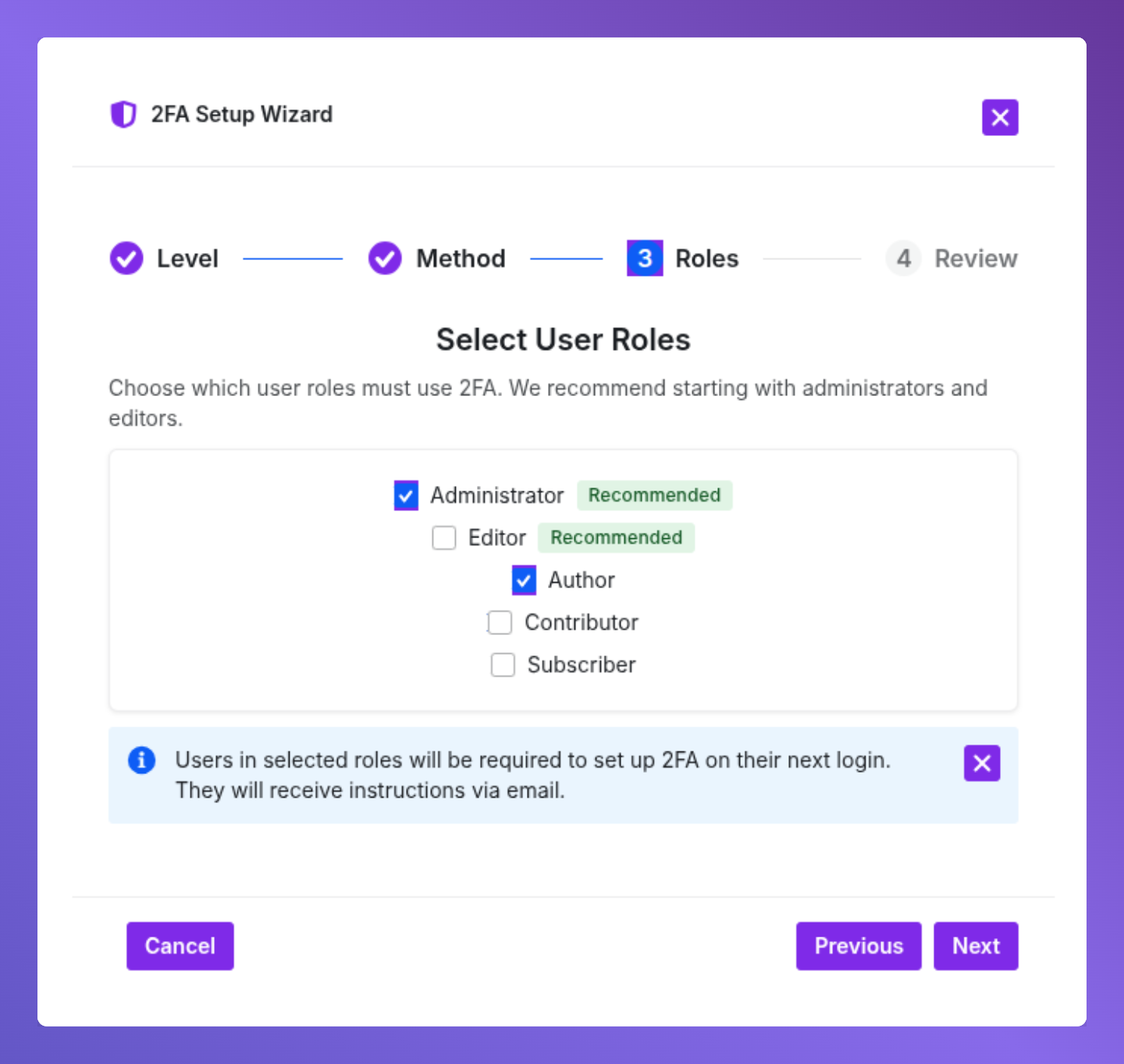 ultimate security setup wizard of 2fa