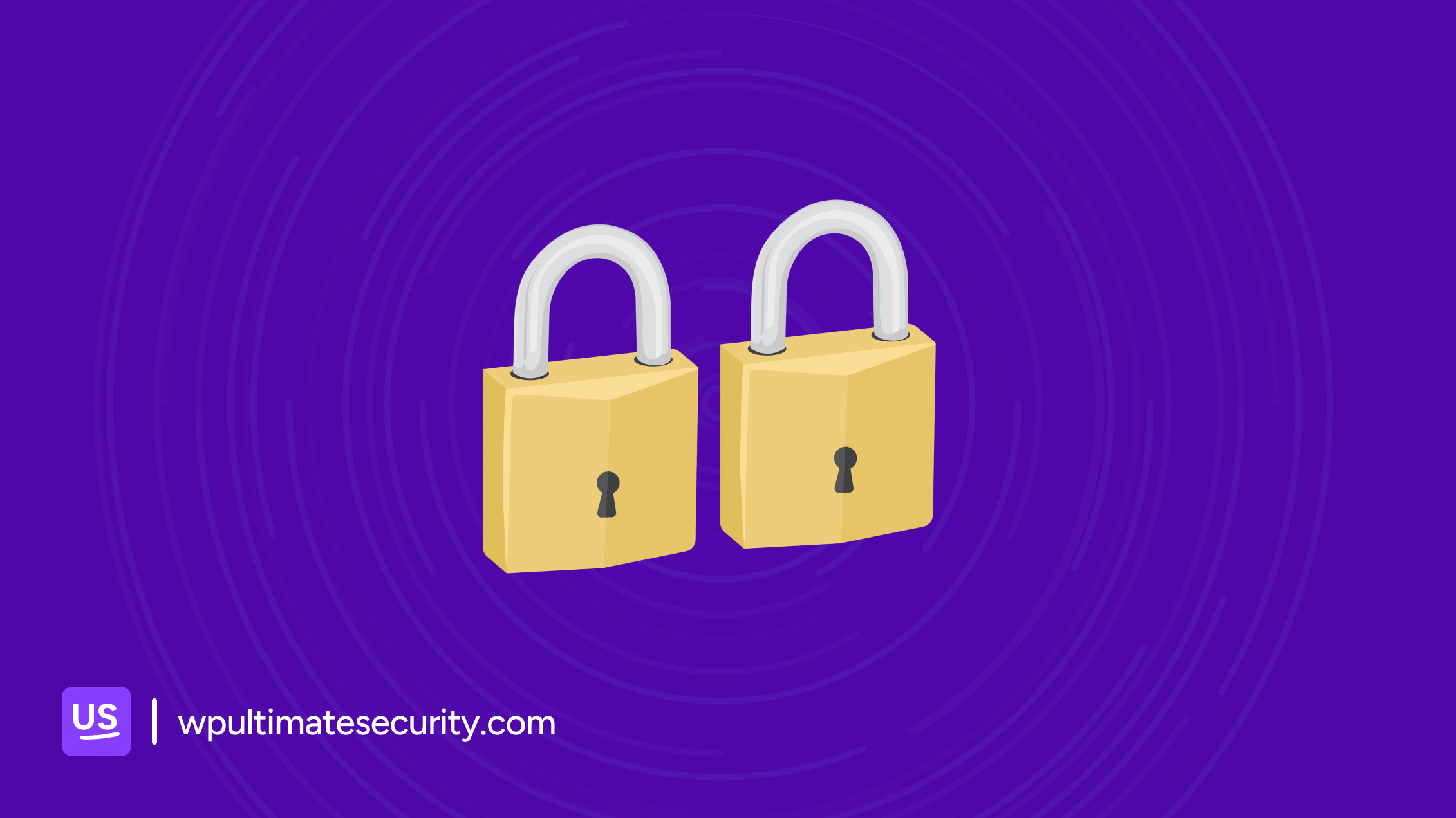 Add a Second Lock to secure WordPress Login banner