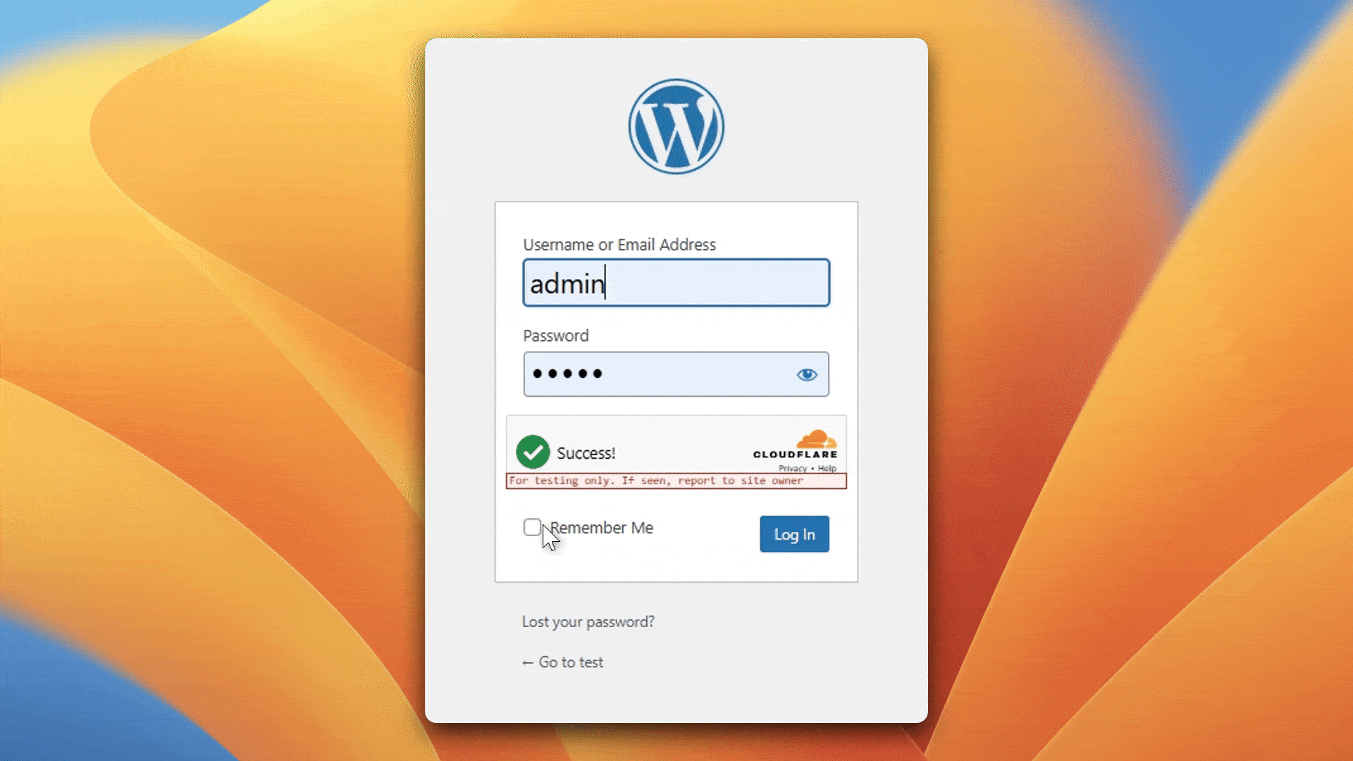 cloudflare turnstile on login page using ultimate security cloudflare turnstile on login page using ultimate security