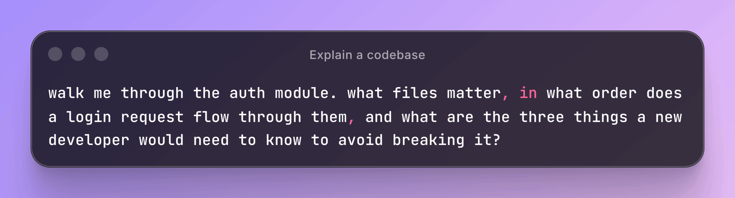 Explain codebase with claude code