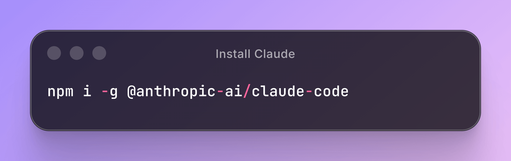 Install-Claude code