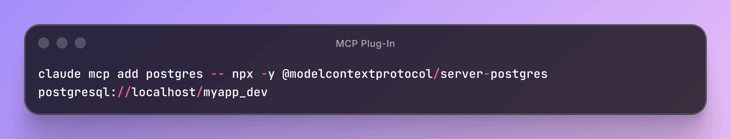 claude MCP Plug-In