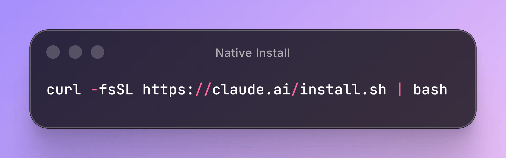 Native-Install