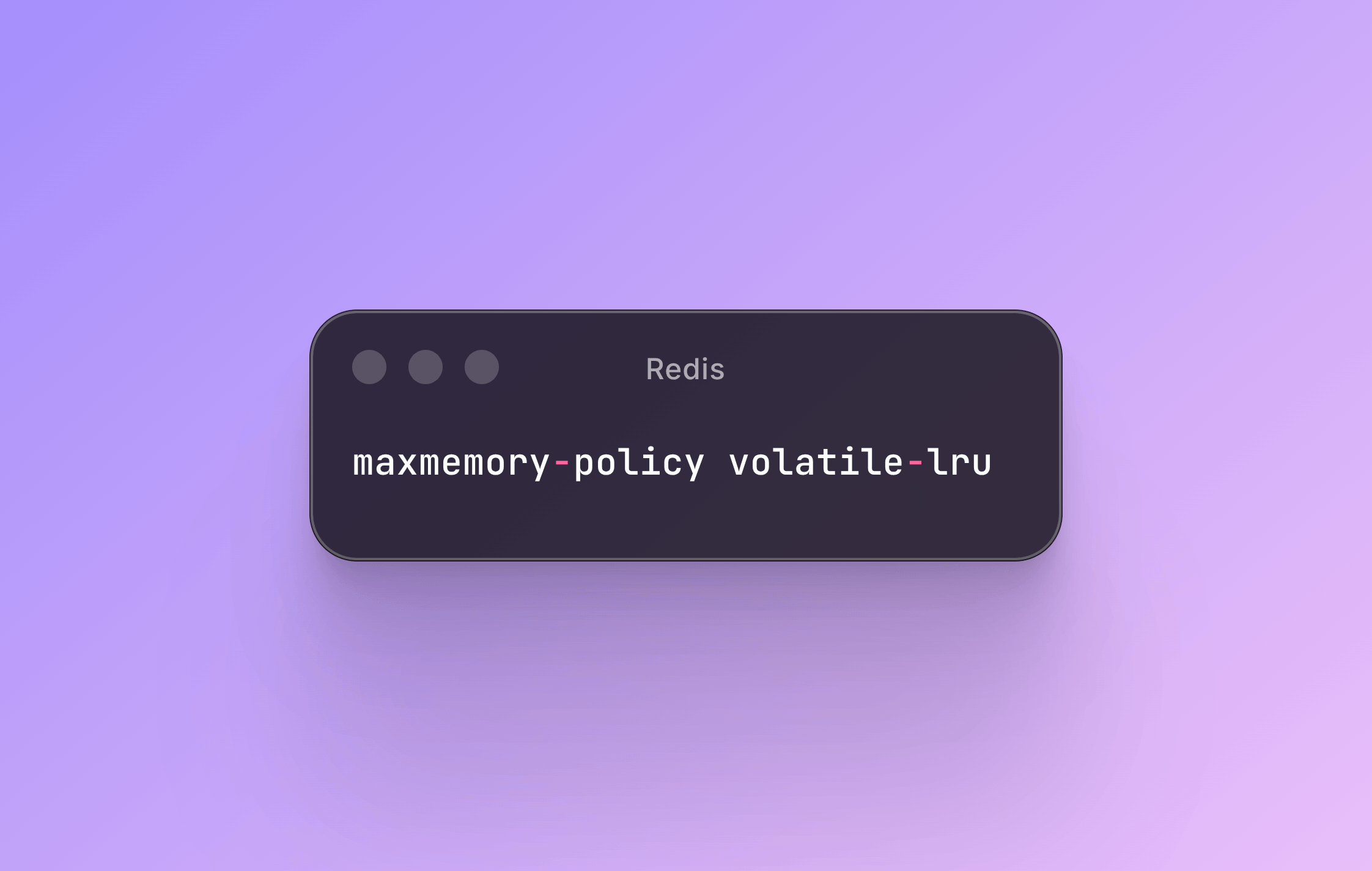maxmemory-policy
