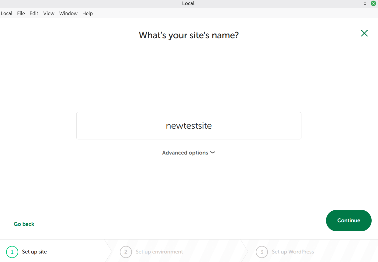 install wordpress on localhost using localwp
