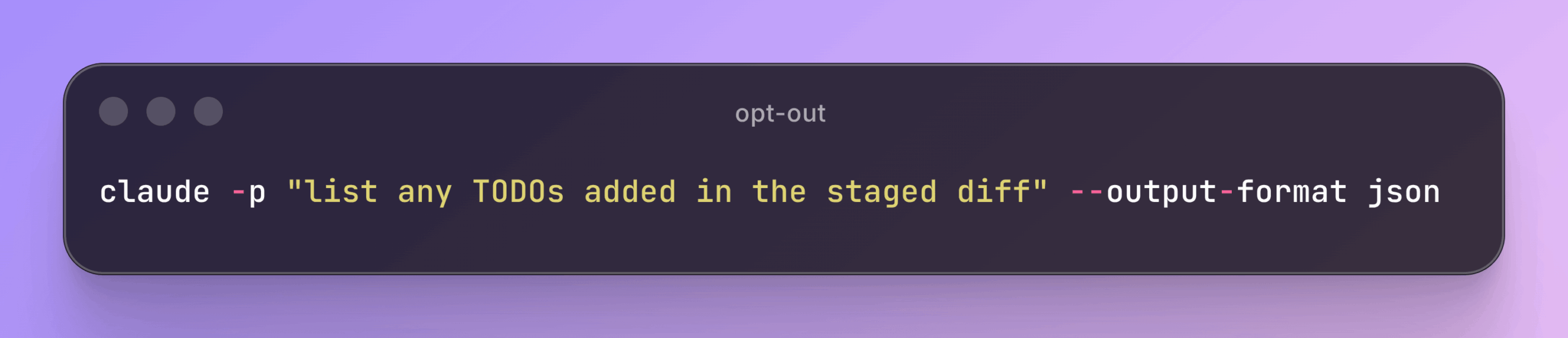 opt out
