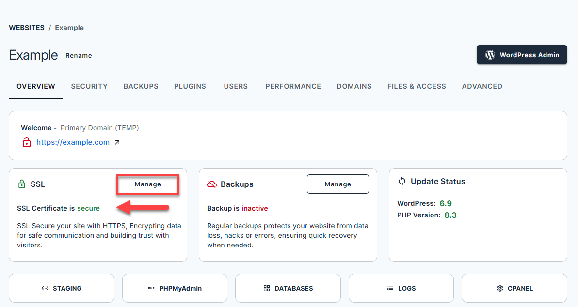 ssl for wordpress in bluehost