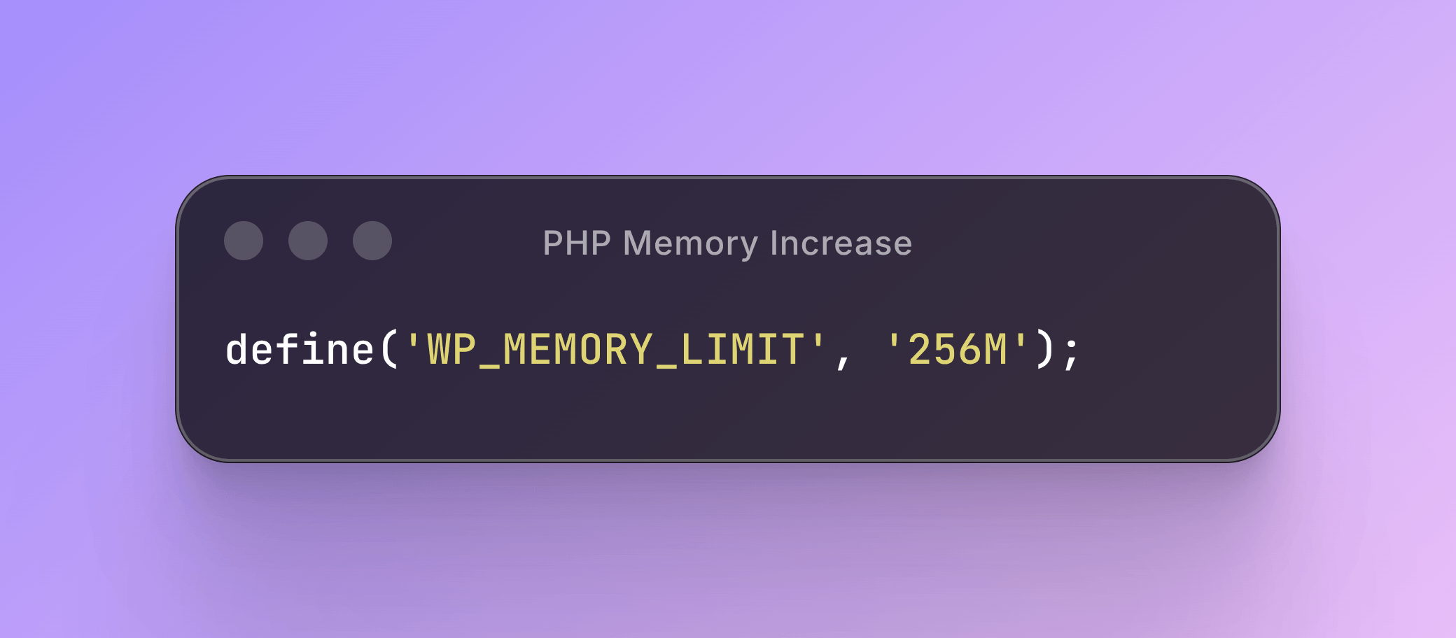 PHP memory Increase