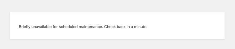 wordpress-stuck-in-maintenance