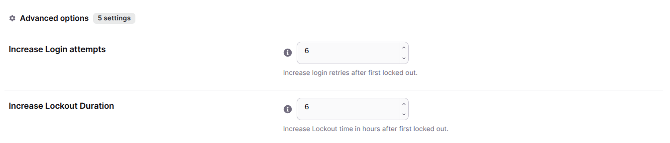 Escalating Protection in limit login attempts in wordpress using ultimate security brute force settings