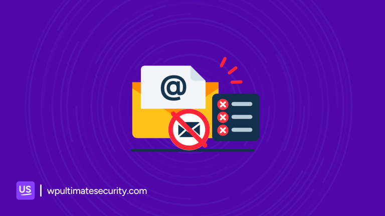block spam email registrations on wordpress