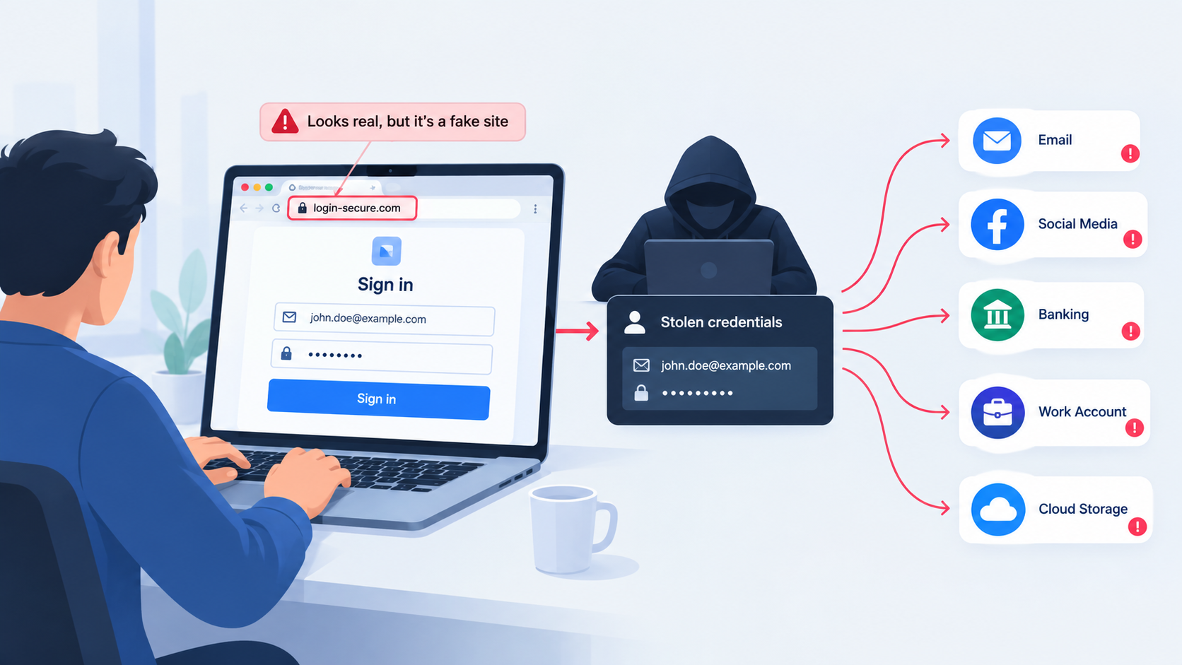 lookalike website phishing scam